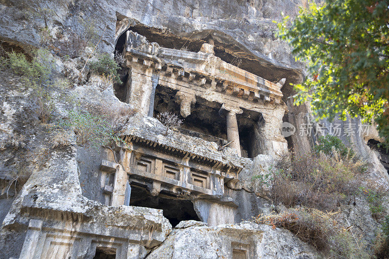 Lysian stone tomb, Faiserje, Muğla